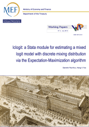 lclogit: a Stata module for estimating a mixed logit model with