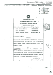 Corte d`Appello di Trieste, Sentenza n. 7 del 11 gennaio 2016