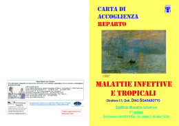 Malattie Infettive e Tropicali_CAcc Reparto