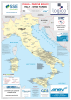Mappa degli impianti eolici in Italia
