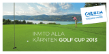 invito alla kärnten golf cup 2013 - Hotel Post