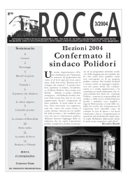 Confermato il sindaco Polidori - il giornale di Sant`Agata Feltria