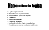 matematica la logica - Liceo Scientifico e Linguistico "A.Vallone"
