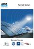 Pannelli Solari Manuale tecnico - ARCA
