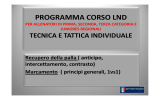 2CORSO LND Tecnica, Recupero, Marcamento, 1vs1