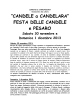 CANDELE a CANDELARA - Comune di Camponogara