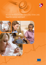 access to healthcare and long-term care