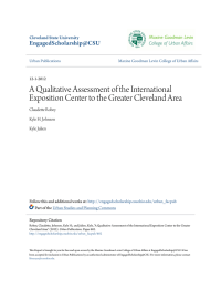 A Qualitative Assessment of the International Exposition Center to