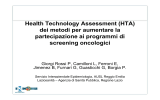 Health Technology Assessment (HTA) dei metodi per aumentare la