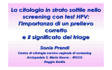 La citologia in strato sottile nello screening con test HPV: l