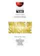 Scarica il pressbook completo di Walking on Sunshine