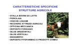 Caratteristiche specifiche strutture agricole