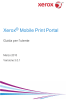 Xerox Mobile Print Portal Guida per l`utente