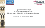 Cyber Security e Social Networks: Minacce, Rischi e Contromisure