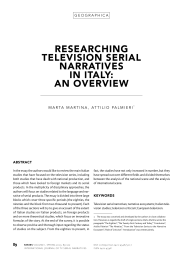 Print this article - Series - International Journal of TV Serial Narratives