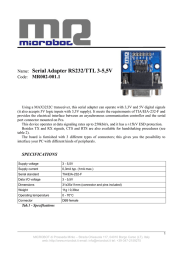 Name: Serial Adapter RS232/TTL 3-5,5V