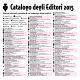 Catalogo degli editori 2015