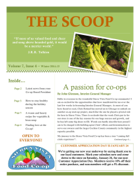 the scoop op - The Sierra Vista Food Co-op