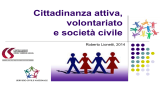 Cittadinanza attiva, volontariato e società civile