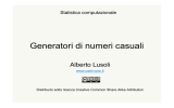 Generatori di numeri casuali