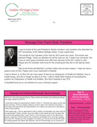 Please click here to view newsletter