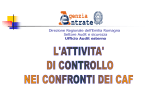 le attivita di Audit esterno - Direzione regionale Emilia Romagna