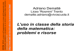 Diapositiva 1 - Associazione Italiana di Ricerca in Didattica della