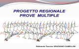 Progetto Regionale Prove Multiple