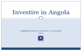 Investire in Angola - presentazione in power point