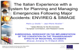 The Italian Experience with a System for Planning and