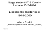 Lezione Economia Modenese_2014
