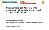 Presentazione dott.ssa Valentina Montesarchio, Vice Segretario