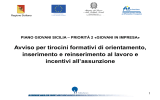 slides seminario 17/07/2014 avviso tirocini