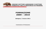 Diapositiva 1 - Ordine dei Dottori Agronomi e Forestali di Modena