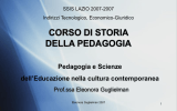 203GUGLIELMAN E. Storia pedagogia (SSIS Lazio 2007).