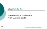 lezione 17 - Luciano Costa