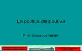 La politica distributiva2 - Facoltà di Economia Marco Biagi