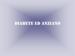 Diabete ed anziano - CecchiniCuore.org