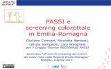 PASSI e screening colorettale in Emilia-Romagna