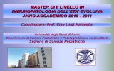 Diapositiva 1 - COR - Università degli studi di Pavia