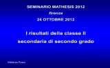 Diapositiva 1 - Mathesis Firenze