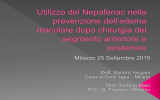 Utilizzo del Nepafenac nella prevenzione dell*edema maculare