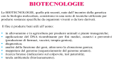 biotecnologie - Liceo Recanati