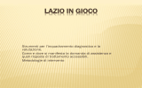 Diapositiva 1 - Lazio in gioco