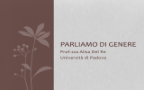Parliamo di genere - Centro Studi per la Scuola Pubblica di Padova