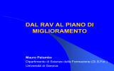 dott. Mario Palumbo Università di Genova