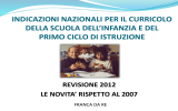 Diapositiva 1 - 6° Istituto Comprensivo Padova