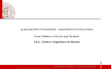 CLA - Università di Bologna