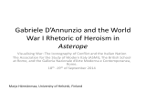 Gabriele D*Annunzio and the WWI Rhetoric of Heroism in *L*Ode