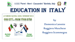 Education in Italy - Our city from your eyes